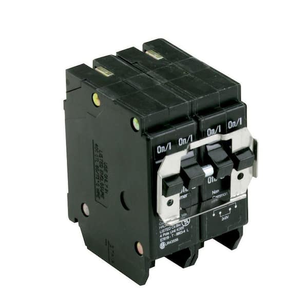 BQ230250 - BR 1-30 Amp 2 Pole and 1-50 Amp 2 Pole BQ (Independent Trip) Quad Circuit Breaker