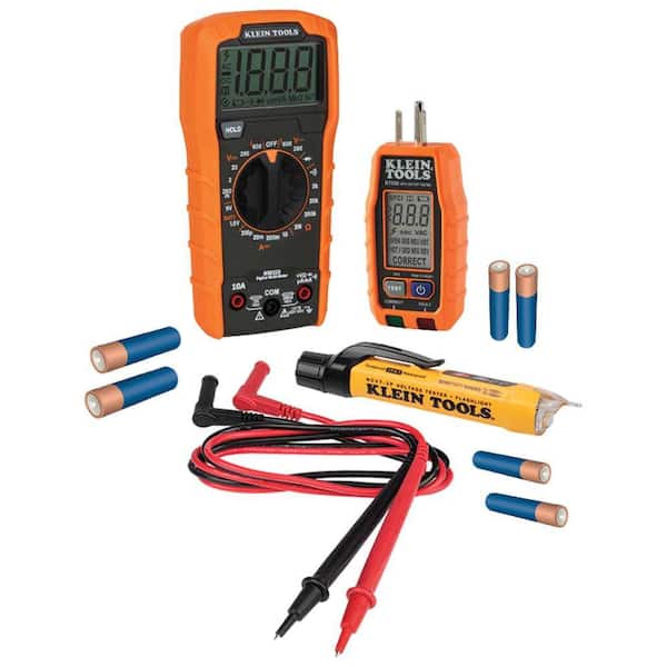 69355 - Multimeter, Voltage Tester and Outlet Tester Premium Electrical Tool Set