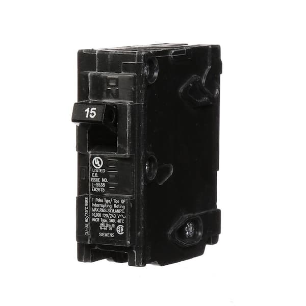 Q115U - Siemens 15 Amp Single-Pole Type QP Circuit Breaker