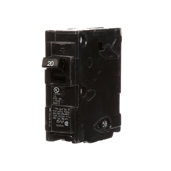 Q120U - Siemens 20 Amp Single-Pole Type QP Circuit Breaker